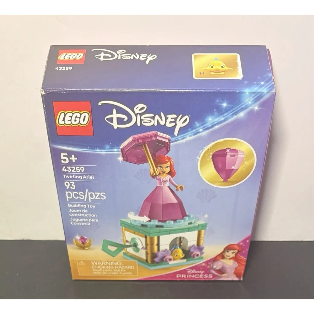 LEGO 43259 Disney Twirling Ariel NEW Factory Sealed